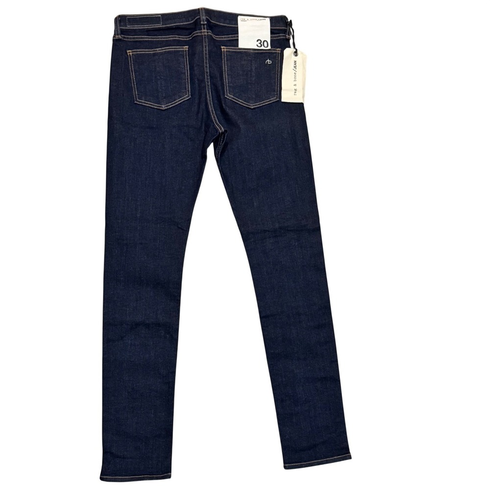 Rag & Bone Skinny Jeans Womens 30 Heritage Indigo Blue NEW W1502K520 Made In USA - Picture 2 of 9